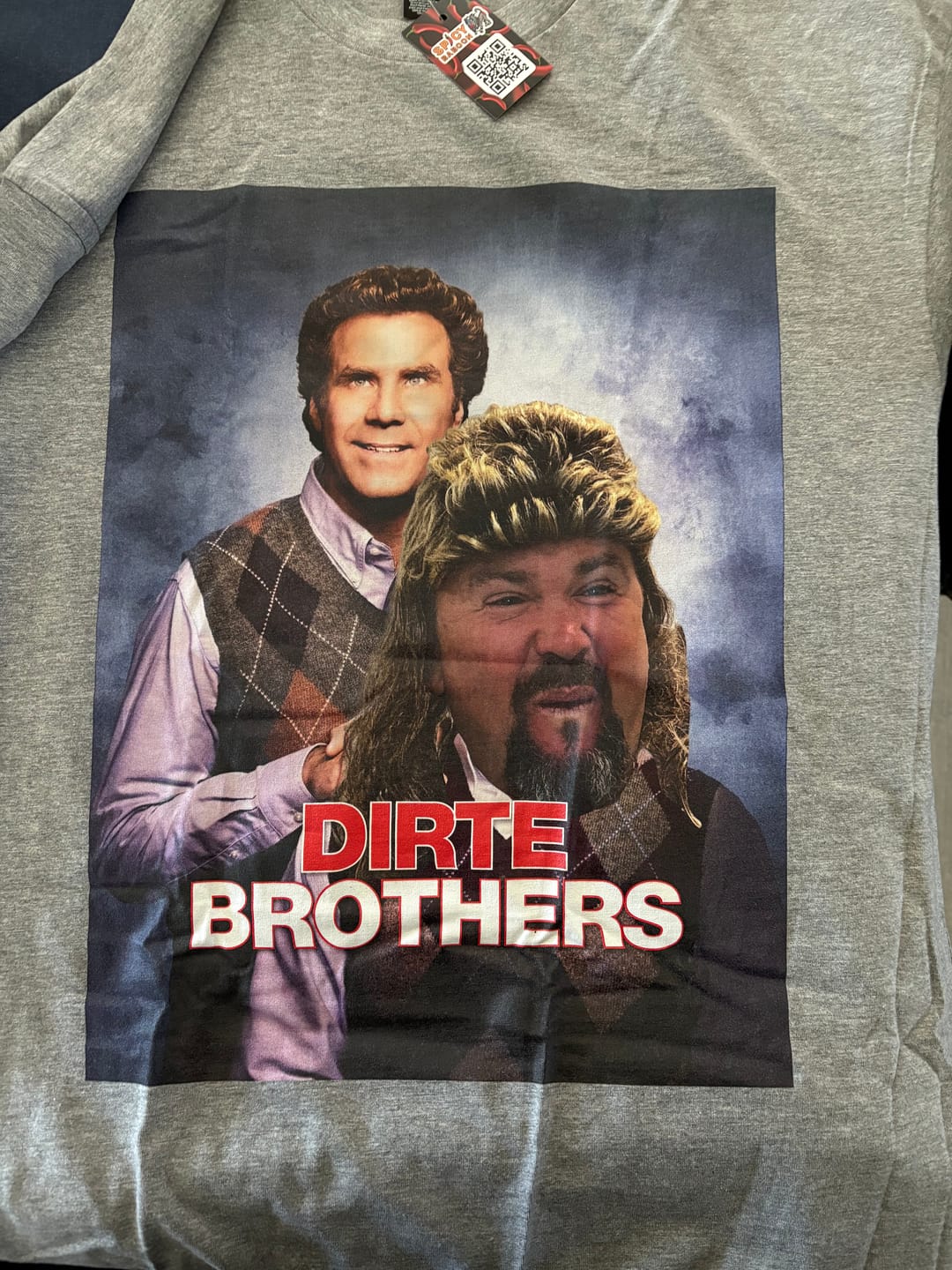 Customer photo review of Step Brothers 👨🏽‍🤝‍👨🏻 - Personalised T Shirt