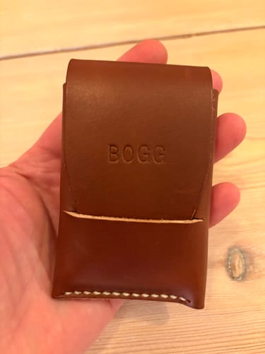 Customer photo review of Slimmad plånbok i äkta läder