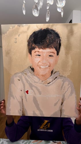 Customer photo review of Paint Your Photo