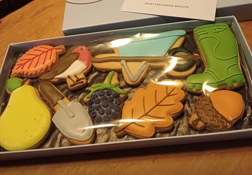 Customer photo review of Gardening Deluxe Biscuit Box