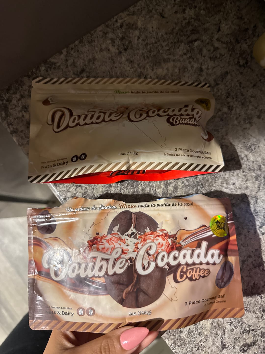 Customer photo review of Double Cocada