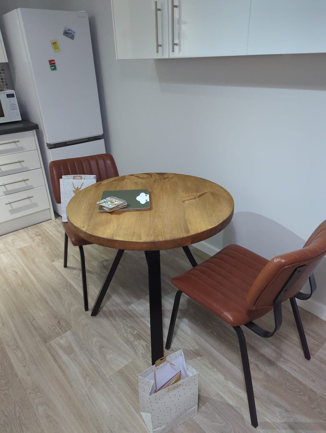 Customer photo review of Round Dining Table