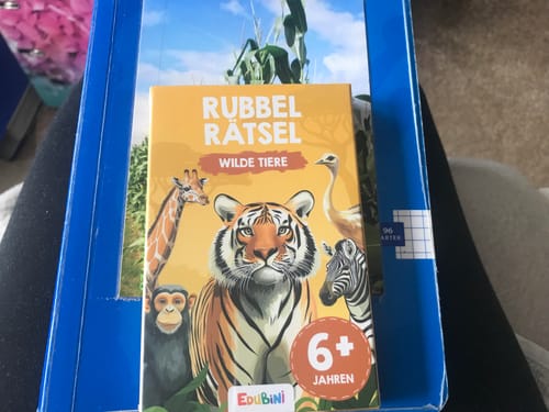 Customer photo review of Edubini Rubbelrätsel - Reisespiel für Kinder