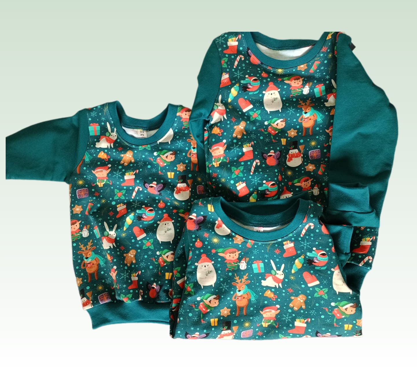 Customer photo review of Plain French Terry Fabric