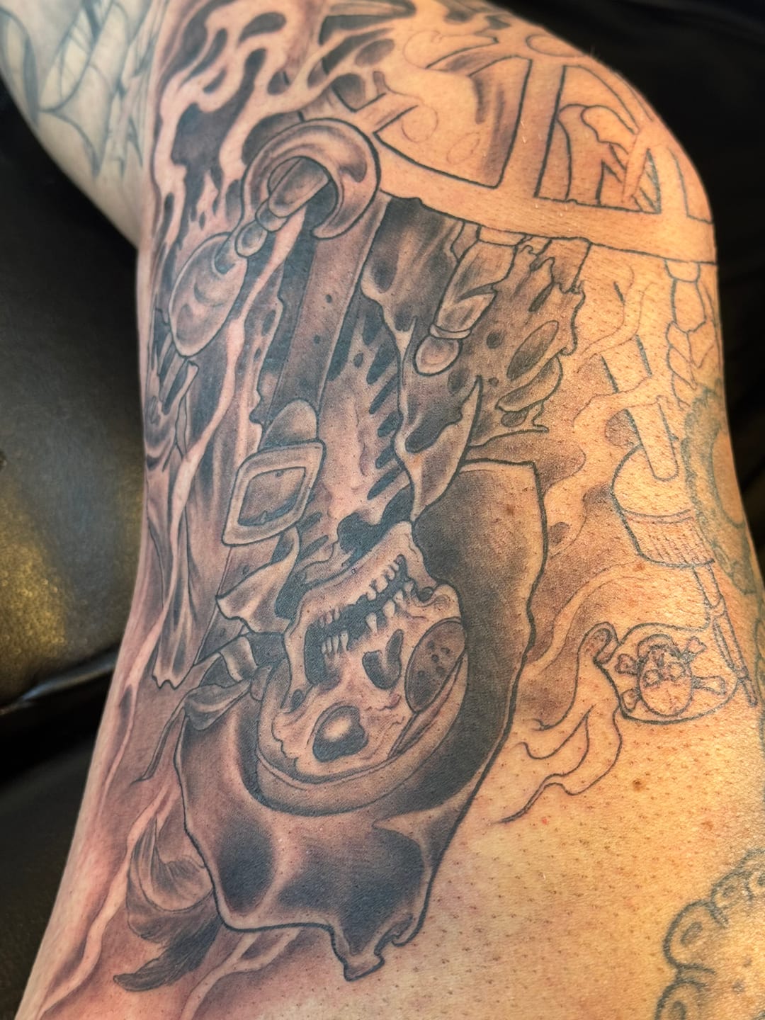 Customer photo review of TattooNumbx Numbing Spray