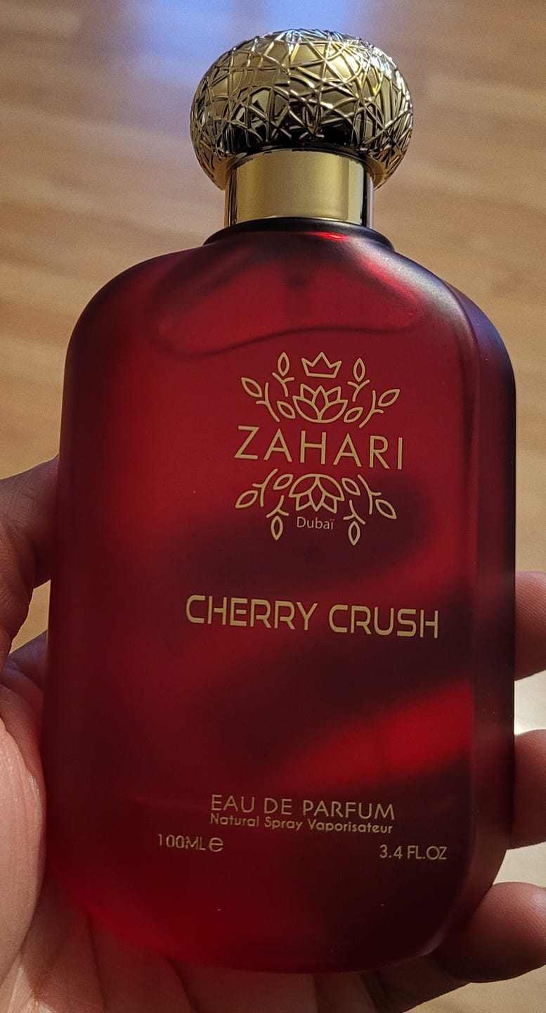 Customer photo review of Cherry Crush – Eau de parfum 100ml
