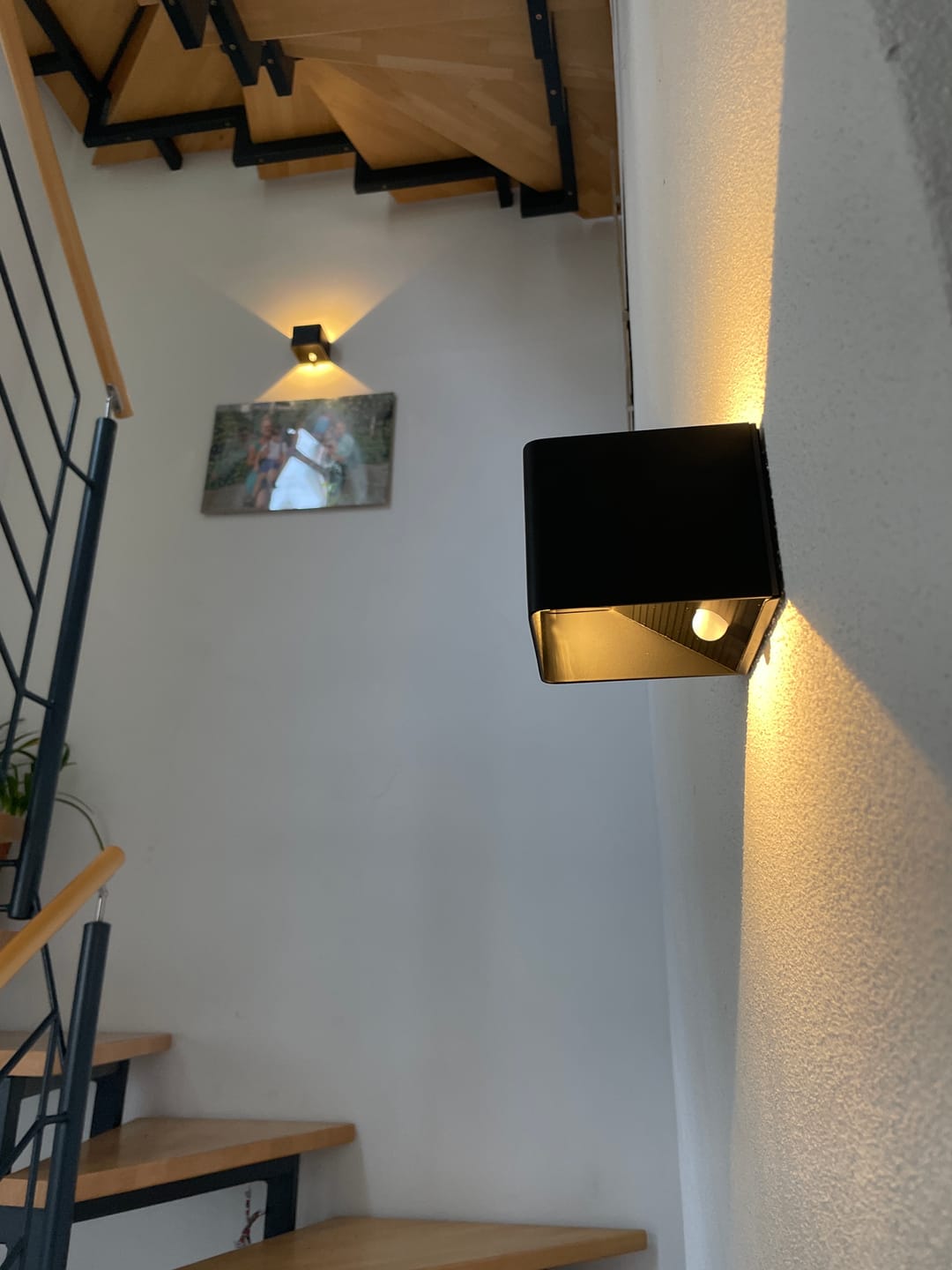 Customer photo review of CUBE™ Wall lamp | Rechareable