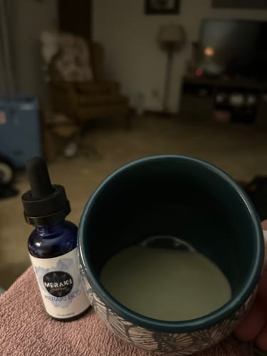 Customer photo review of Meraki Blu USP Grade Methylene Blue 150mg