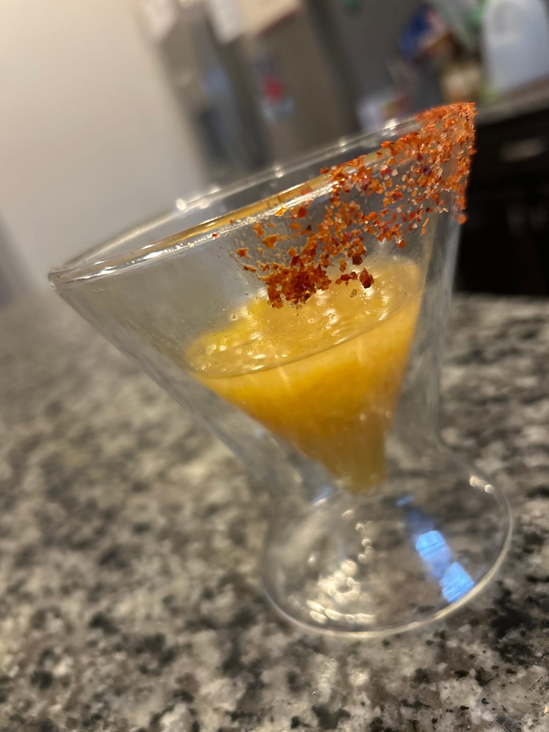 Customer photo review of Double-Walled Stemless Martini Glasses - 8oz