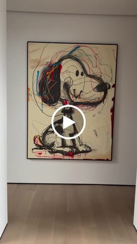 Customer review photo for Abstract Graffiti Art #GA051