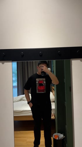 Customer photo review of WIDE BODY TEE