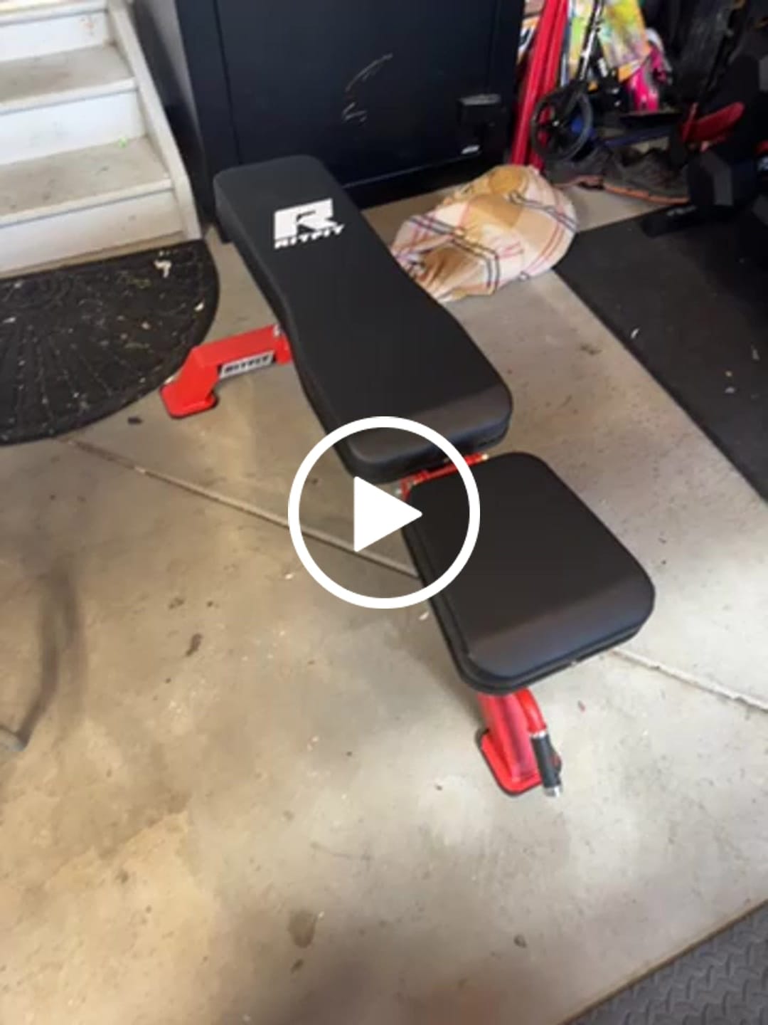 Customer video review of RitFit 1300LB Adjustable Weight Bench BWB01