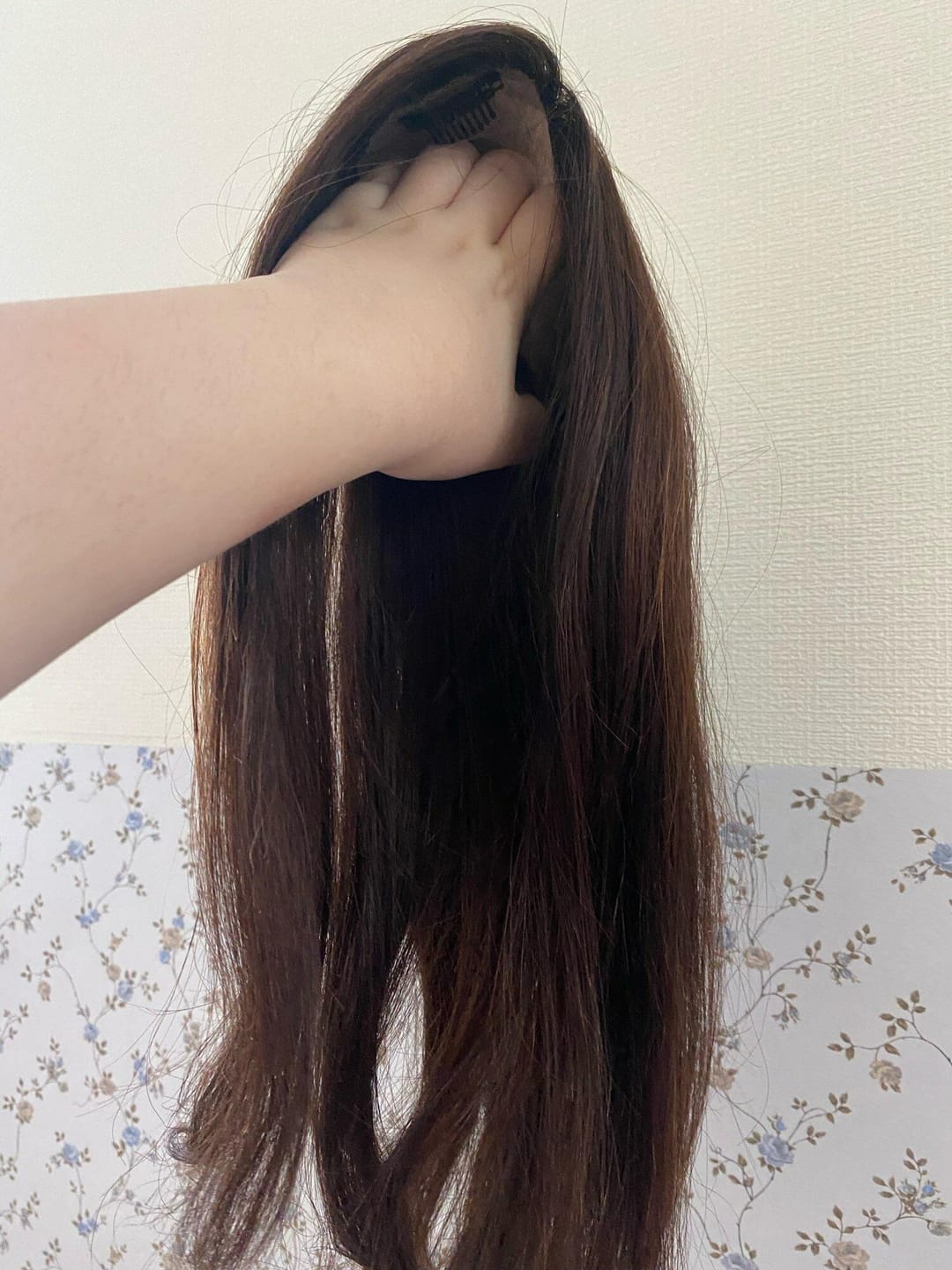 Customer photo review of Human Hair Topper 15*16cm Base All Shades