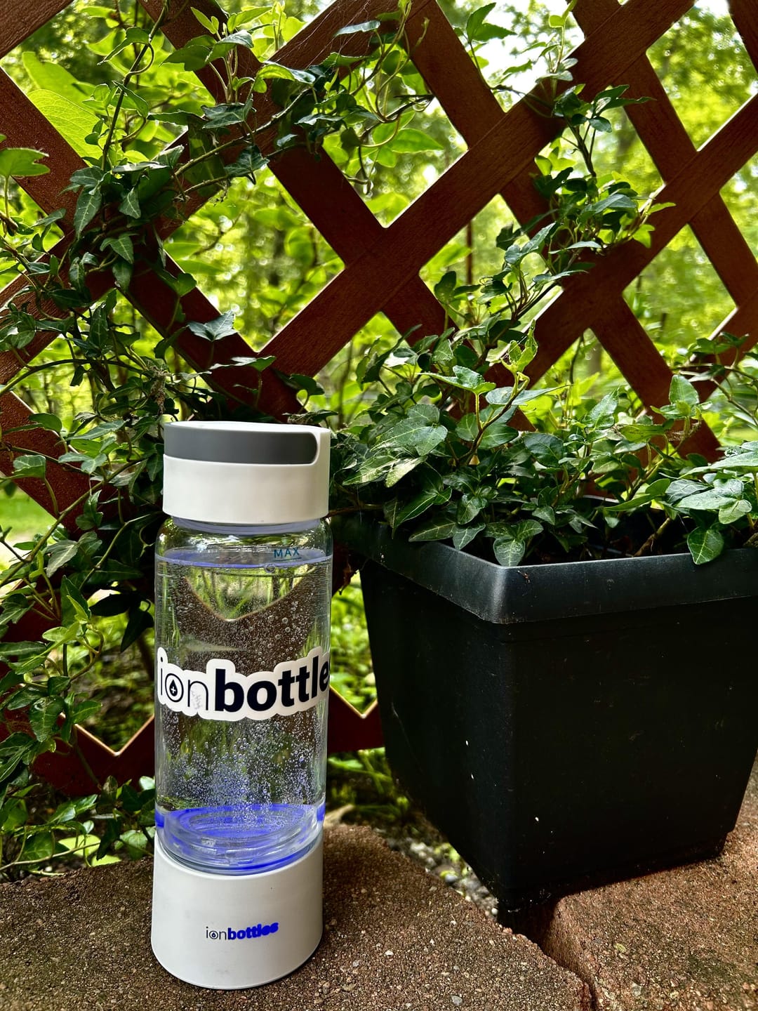 Customer photo review of Pro Hydrogen Water Bottle