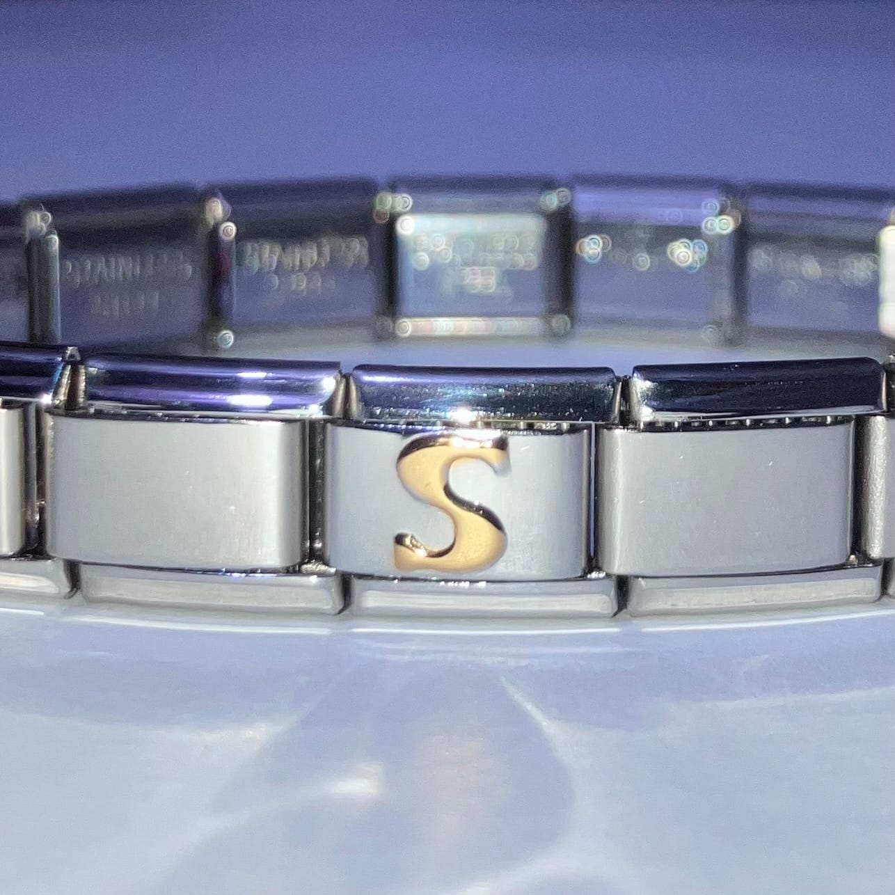 Customer photo review of Charm Letra S