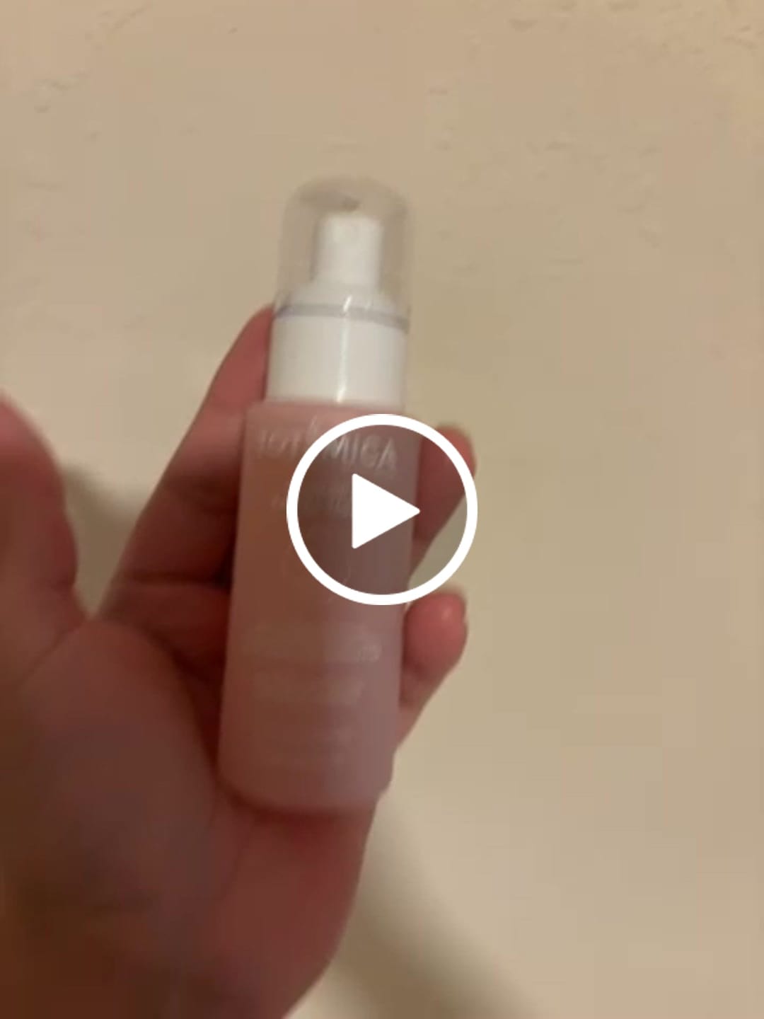 Customer video review of Facial Toner