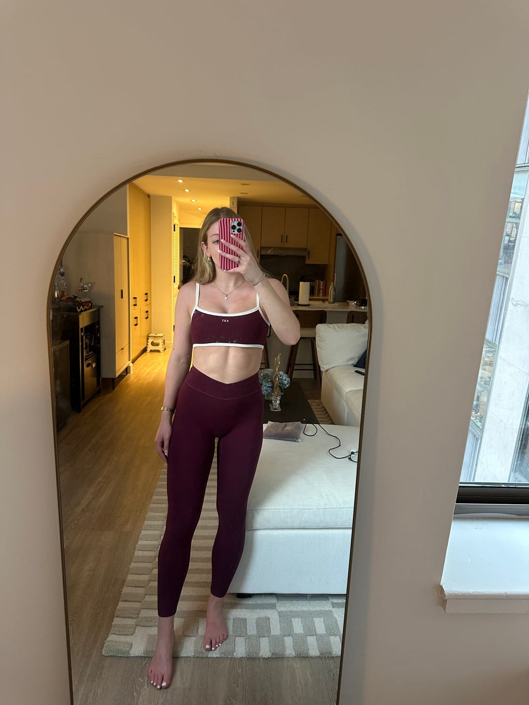 Customer photo review of The Micro Bra / BlackCherry-Cream