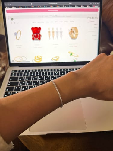 Customer photo review of צמיד טניס שרה