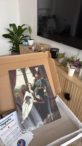 Customer photo review of יצירת פוסטר מתמגנט מתמונה