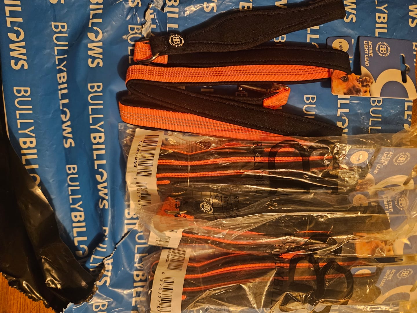 Customer photo review of 1.4m Active Light Lead - Orange