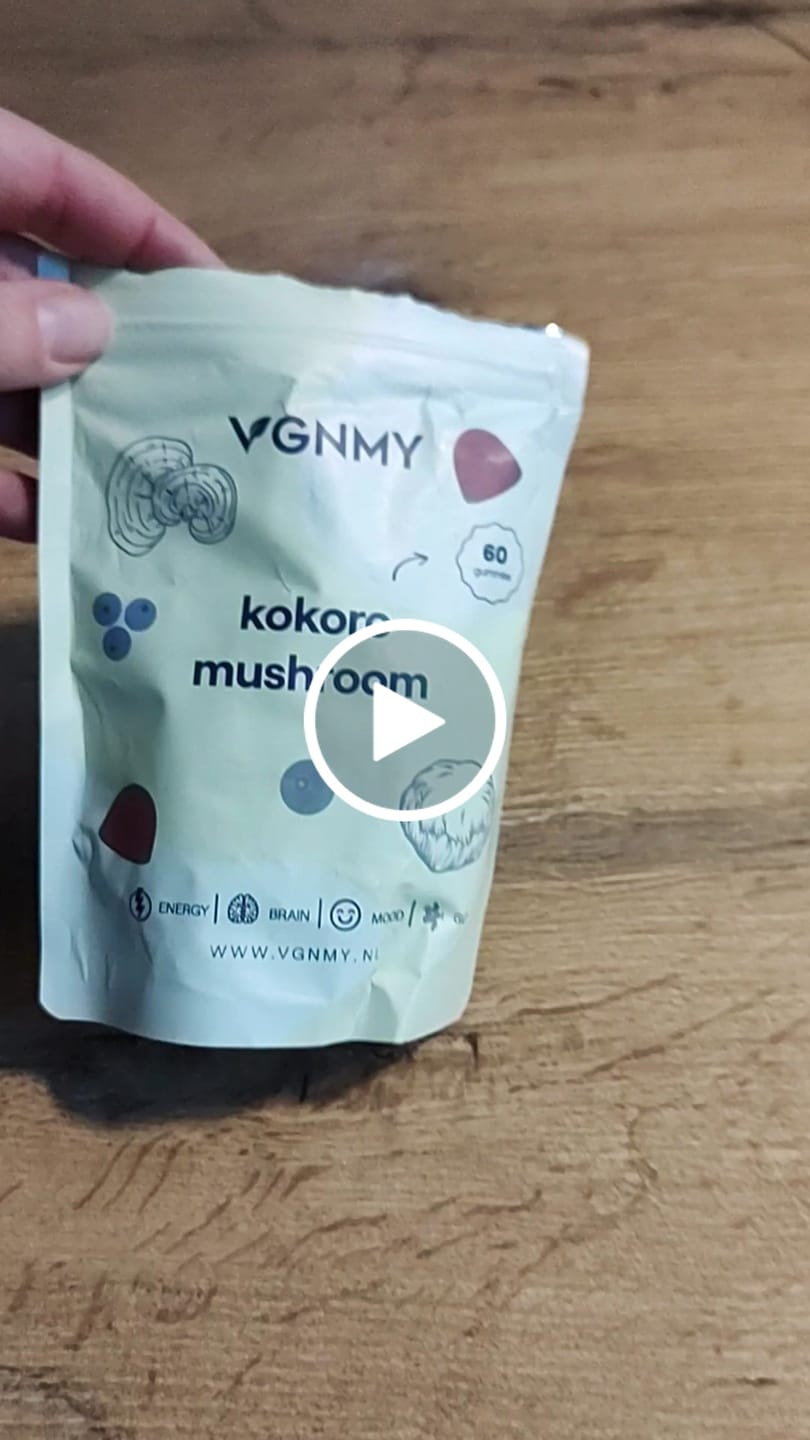 Customer video review of Helder Hoofd Mushroom Gummies  | Lion’s Mane Reishi Chaga Cordyceps