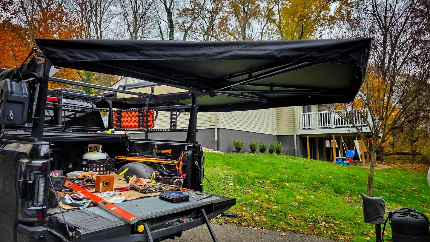 Customer photo review of OPENROAD 270 Degree Awning XL