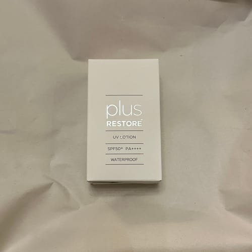 Customer photo review of UVローション （SPF50+ / PA++++）