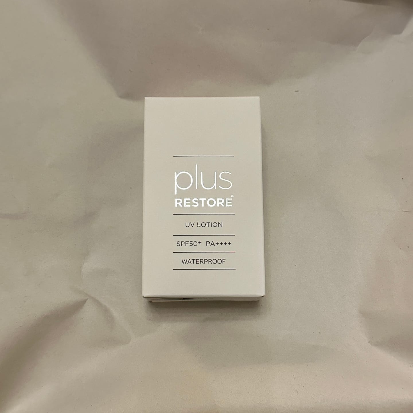 Customer photo review of UVローション （SPF50+ / PA++++）