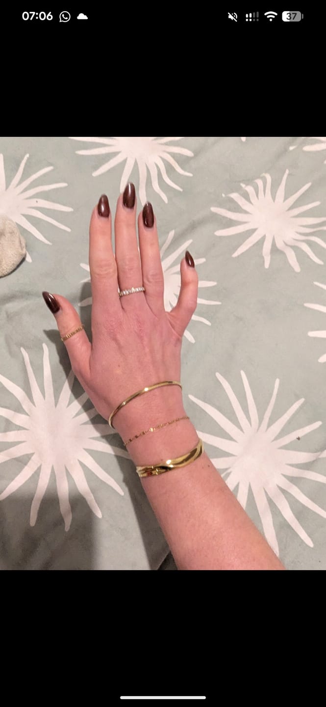 Customer photo review of Eternity Band Ring