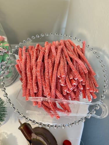 Customer photo review of Tuberoos - Sour Strawberry : 3.5LBS