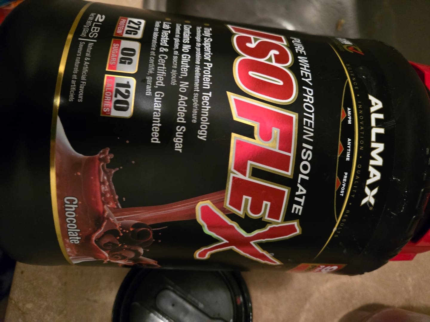 Customer photo review of Allmax - Isoflex - 2lb
