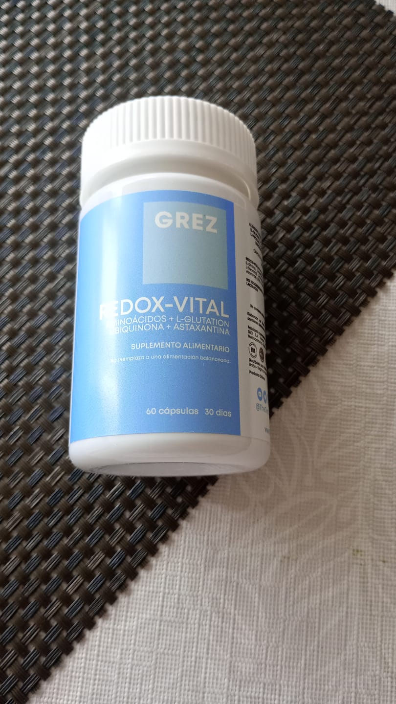 Customer photo review of REDOX-VITAL - Aminoácidos, L-glutation, vitaminas y minerales