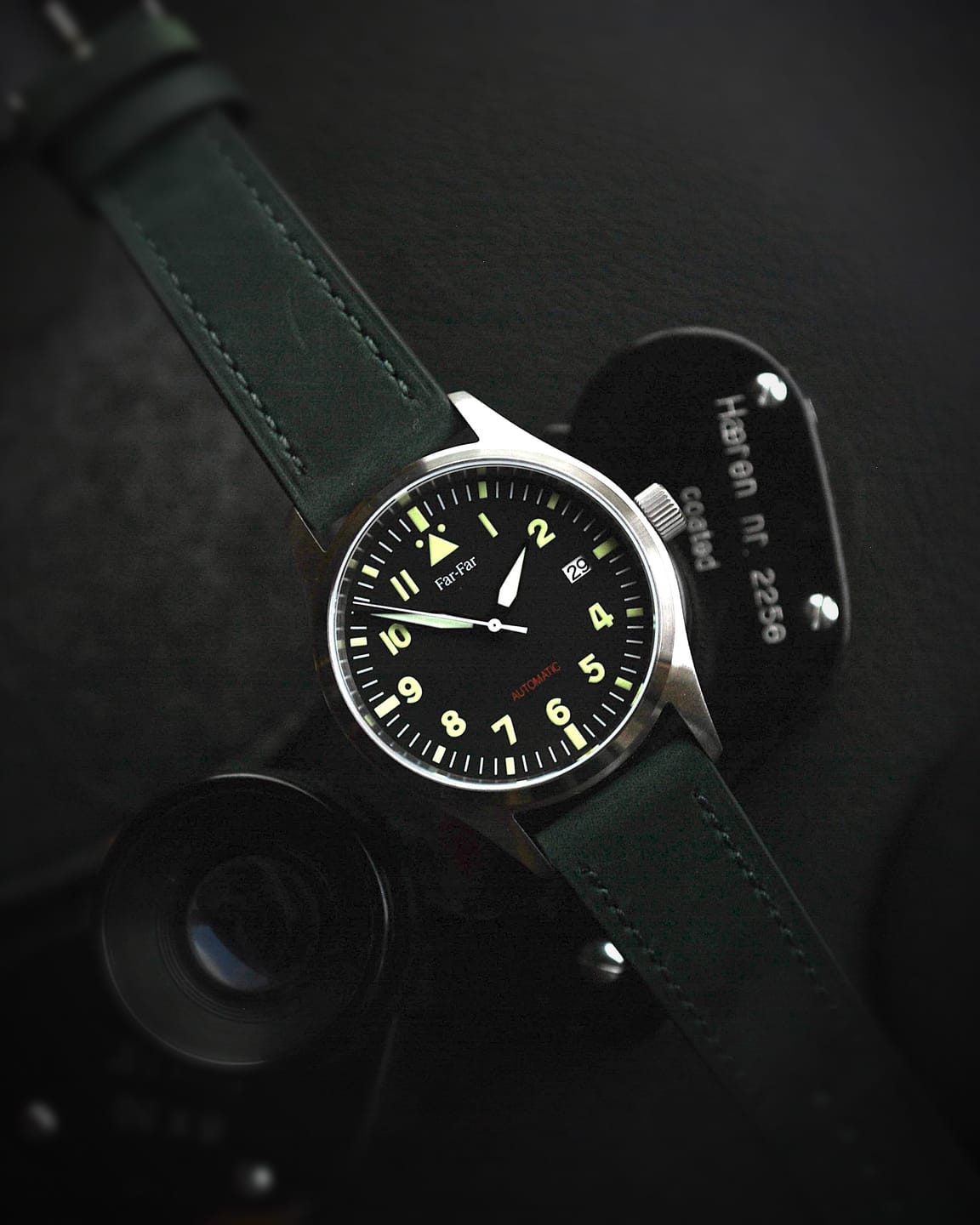 Customer photo review of Far-Far Automatisk Pilotklokke Sort