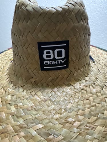 Customer photo review of 80Eighty® Camo Straw Hat