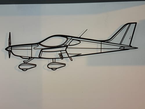 Customer photo review of B23 Silhouette Metal Wall Art