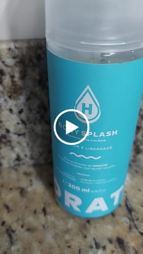 Customer video review of Body Splash Hidratei 200ml
