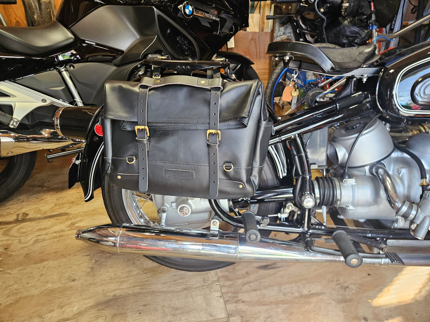 Customer photo review of outlaw saddlebag