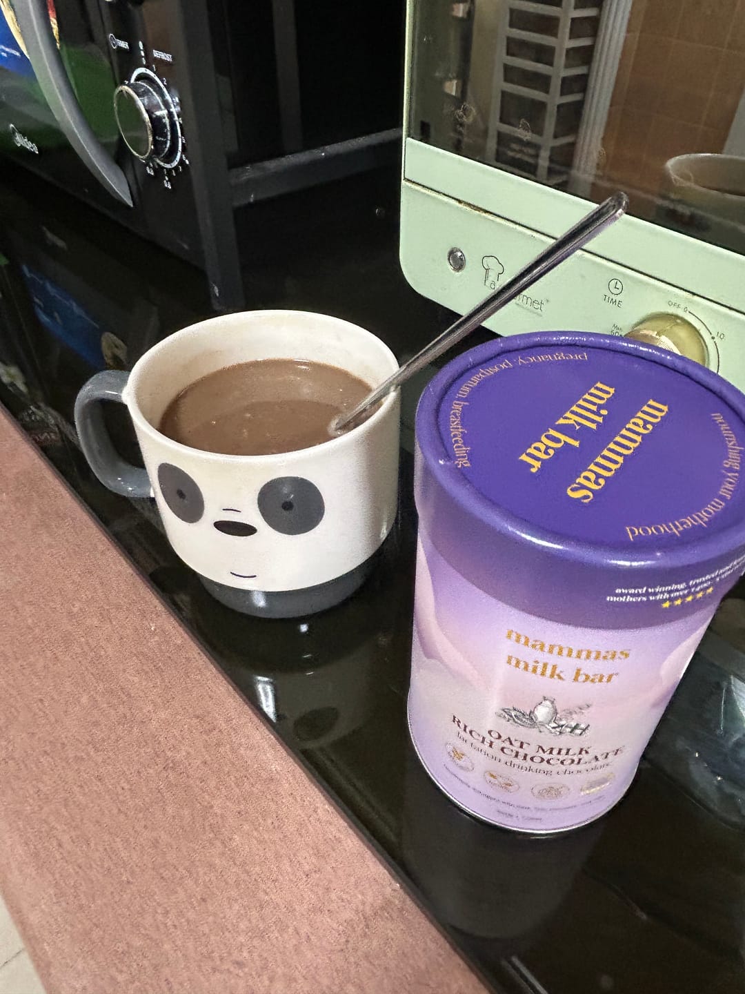 Customer photo review of *NEW* Lactation Oat Milk Rich Chocolate