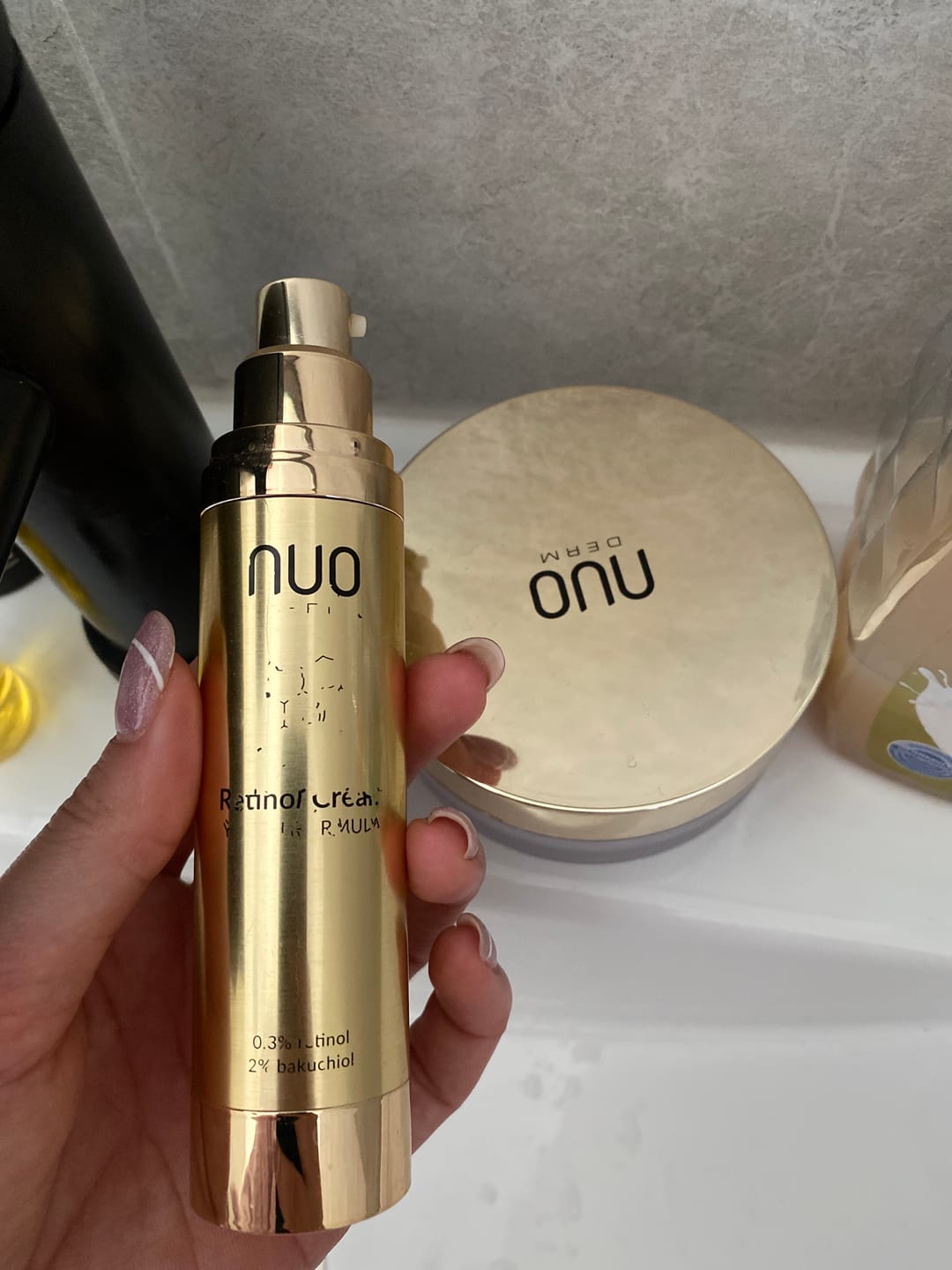 Customer photo review of Crema cu Retinol