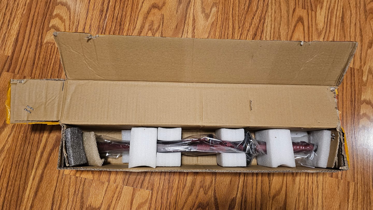 Customer photo review of Custom Tanto Build your own Tanto sword