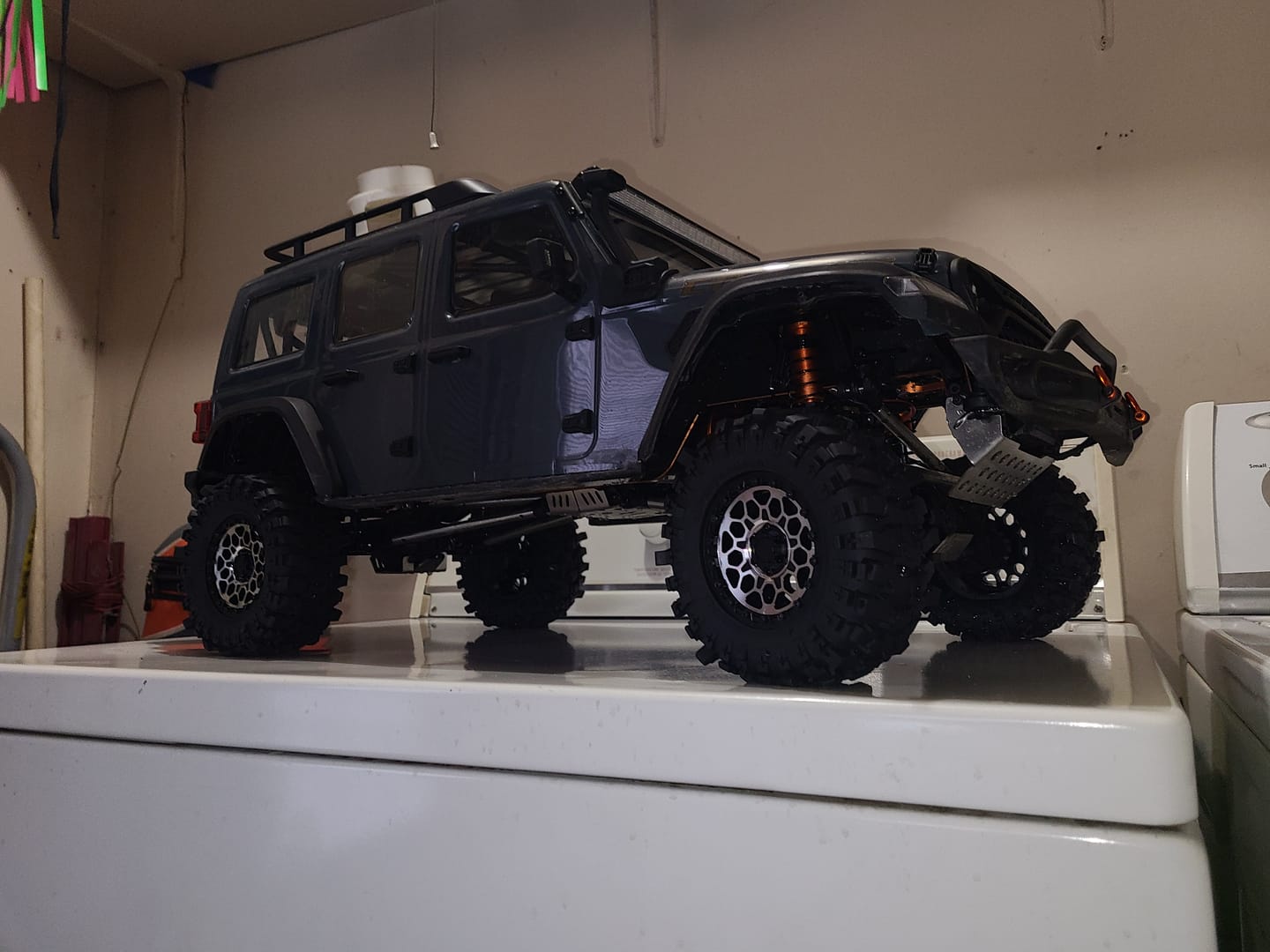 Customer photo review of Chassis Armor for 1/7 RC Crawler