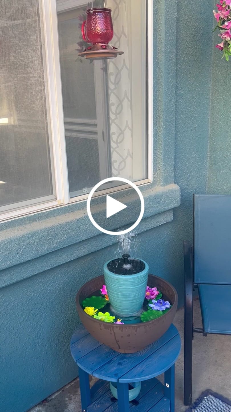 Customer video review of Padua Fountain Tower