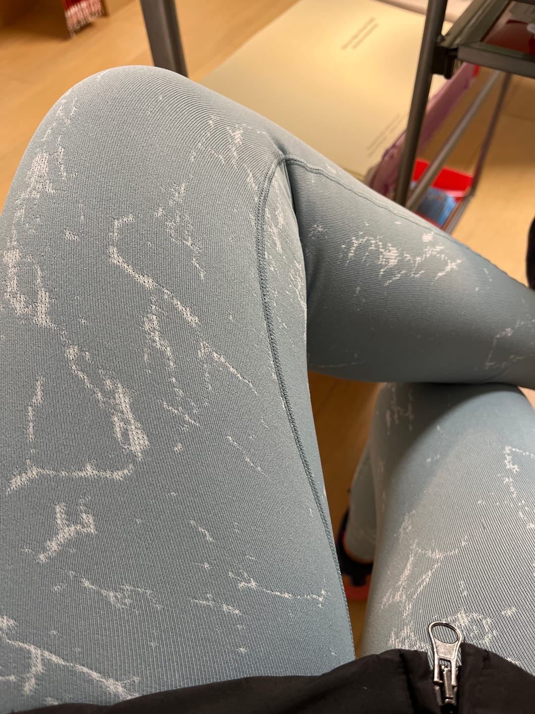 Customer photo review of Leggings Push Up Marmo Azzurro Arona