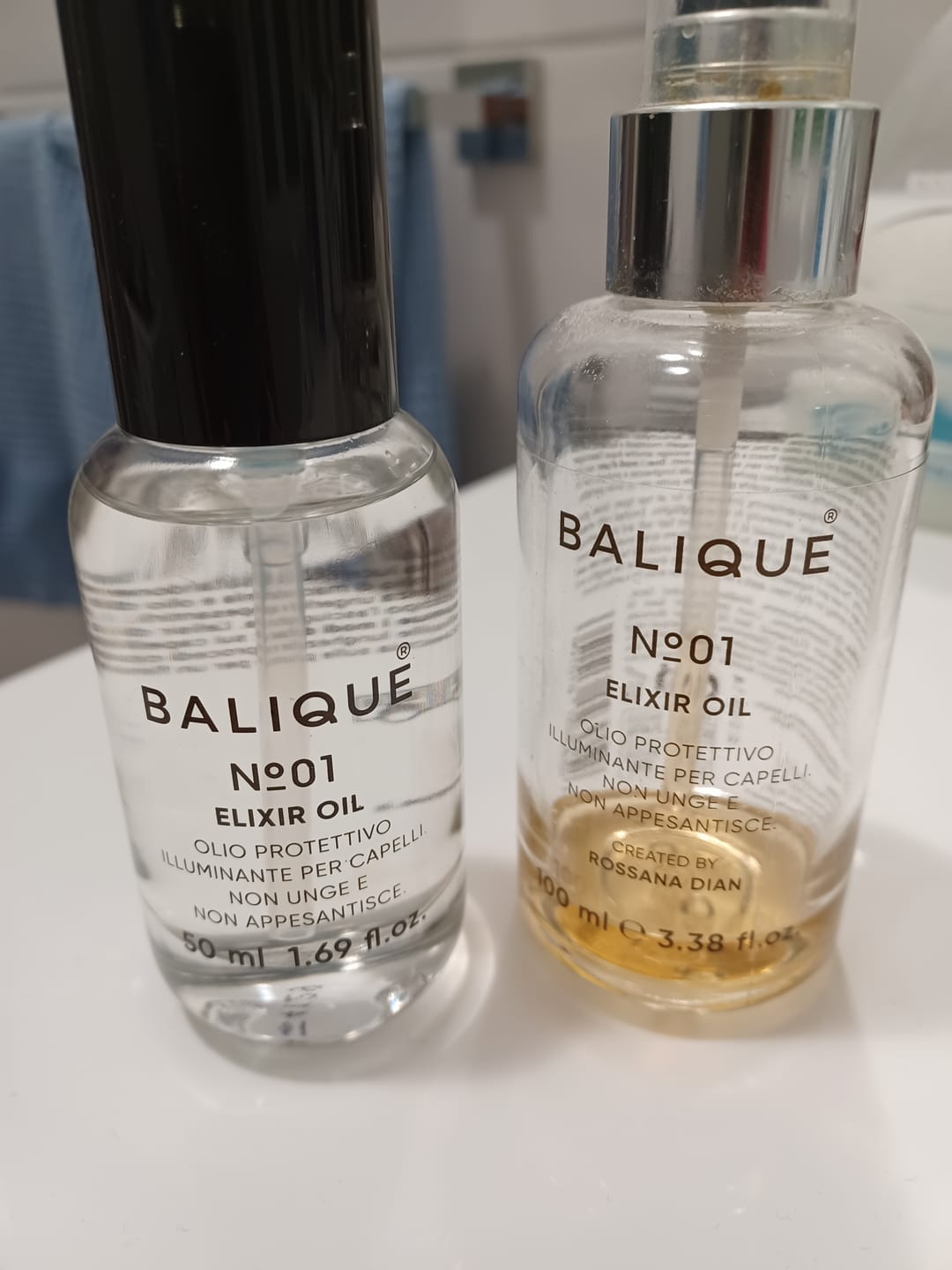 Customer photo review of N°01 - ELIXIR OIL - OLIO PROTETTIVO 50ml