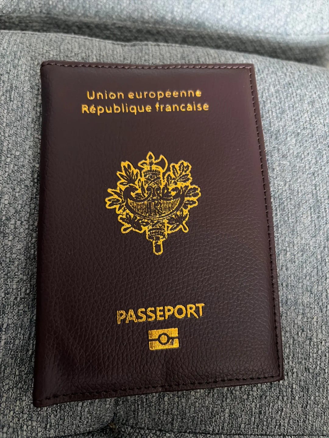 Customer photo review of Protège-Passeport République Française