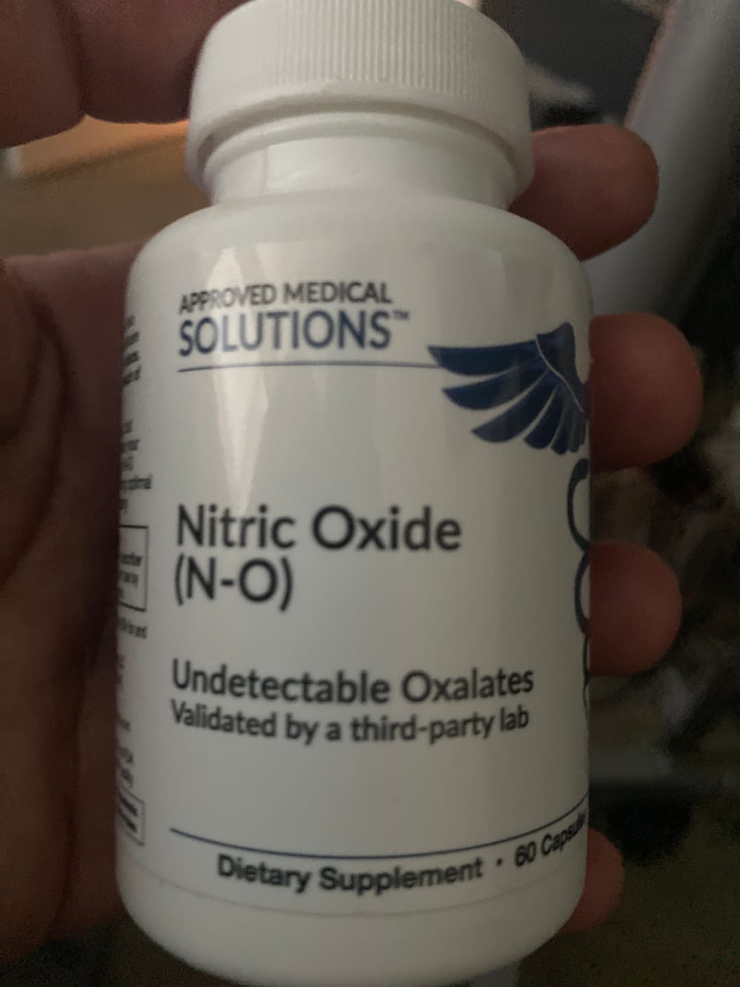 Customer photo review of Nitric Oxide Support Formula