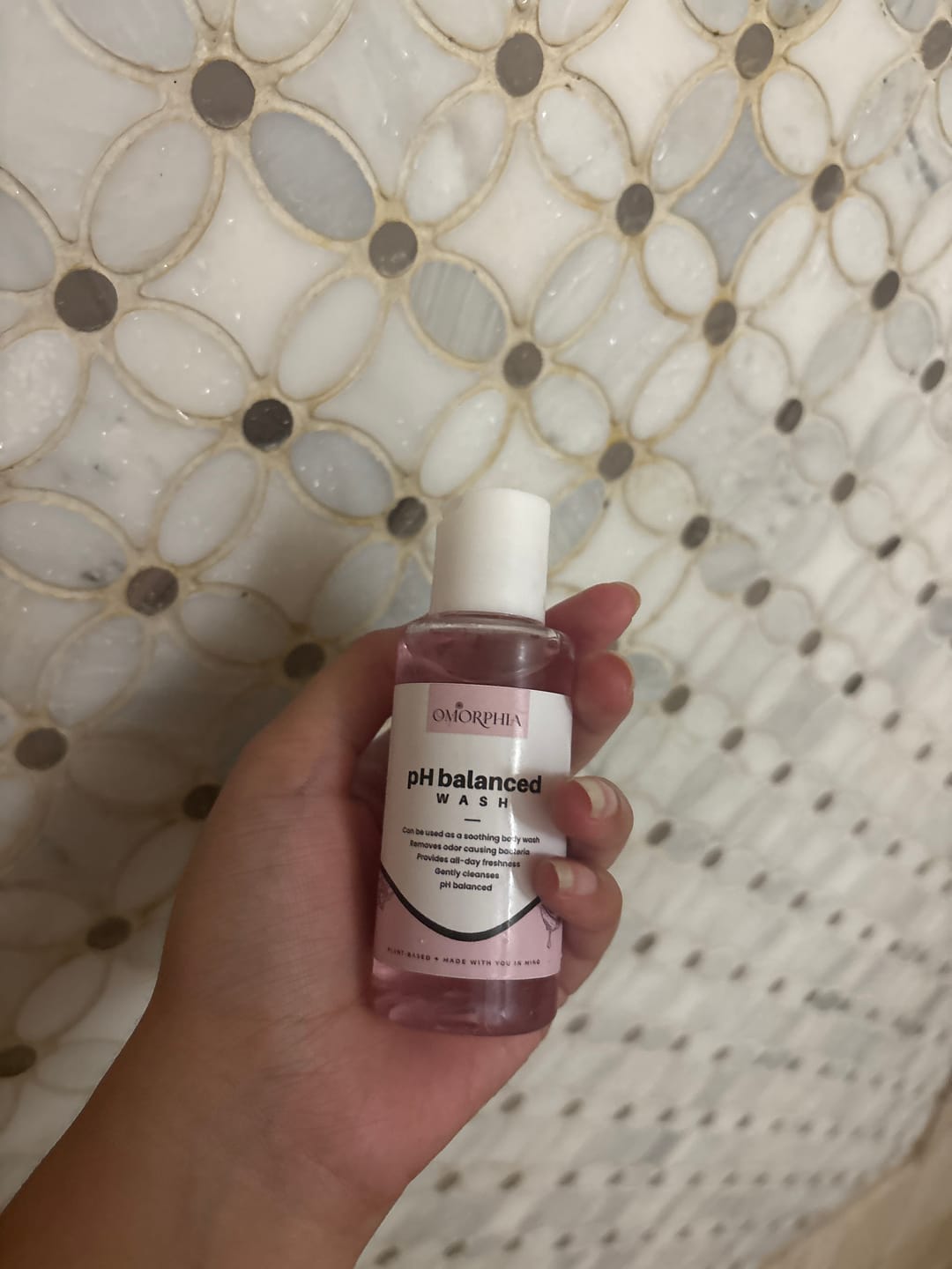 Customer photo review of Mini Yoni Wash