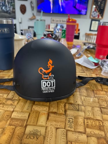 Customer photo review of SOA Smallest Lightest DOT Beanie Flat Black No Peak