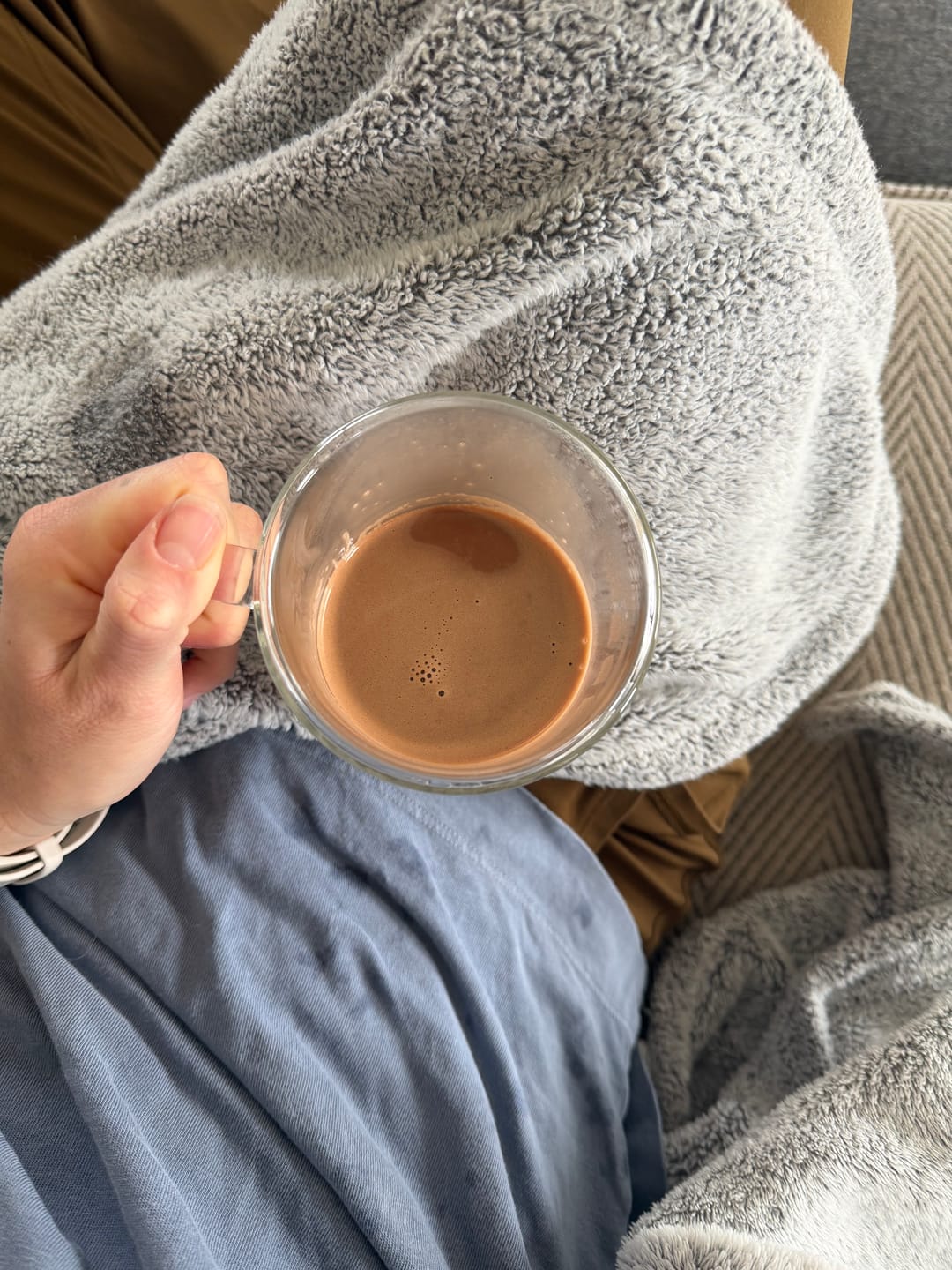 Customer photo review of Ginger Hot Chocolate