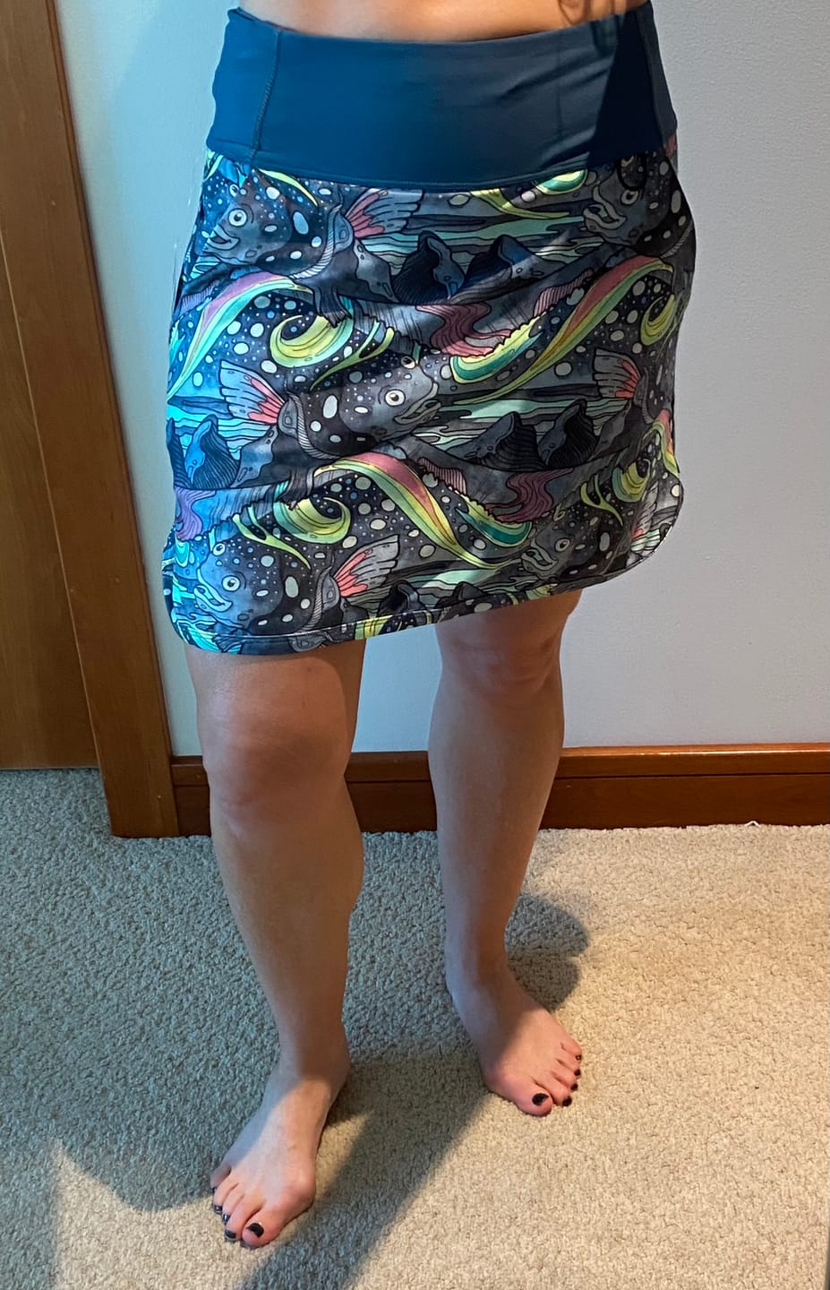 Customer photo review of HaliBorealis Skort